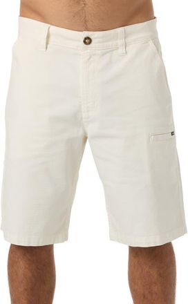 O'Neill OG Dockside Utility Stretch Canvas Shorts in Tofu at Nordstrom, Size 38