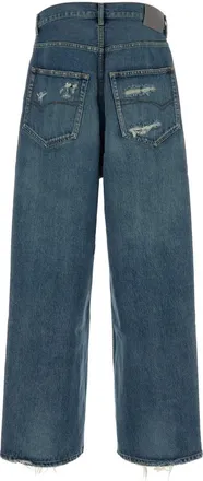 Balenciaga Baggy Fit Jeans - Blue