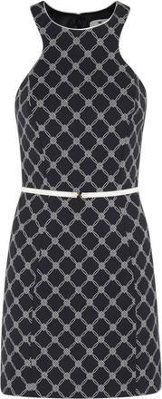 Elisabetta Franchi Dames, Jurken, Zwart, Maat: S Poliester