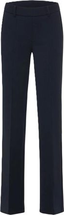 Cambio Broeken, Dames, Blauw, XL, Francoise Wijde Broek
