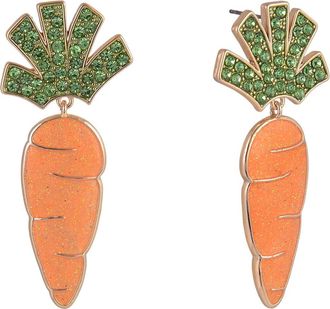 Hallmark Carrot Drop Earrings in Orange at Nordstrom