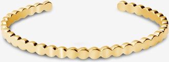 Bangle Up Armreif aus vergoldetem Messing Lumi Or Light
