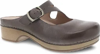 Dansko Womens Britney Comfort Shoes In Stone