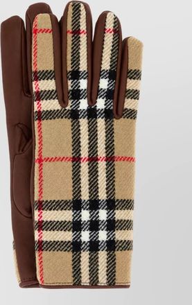 Burberry wool knit gloves