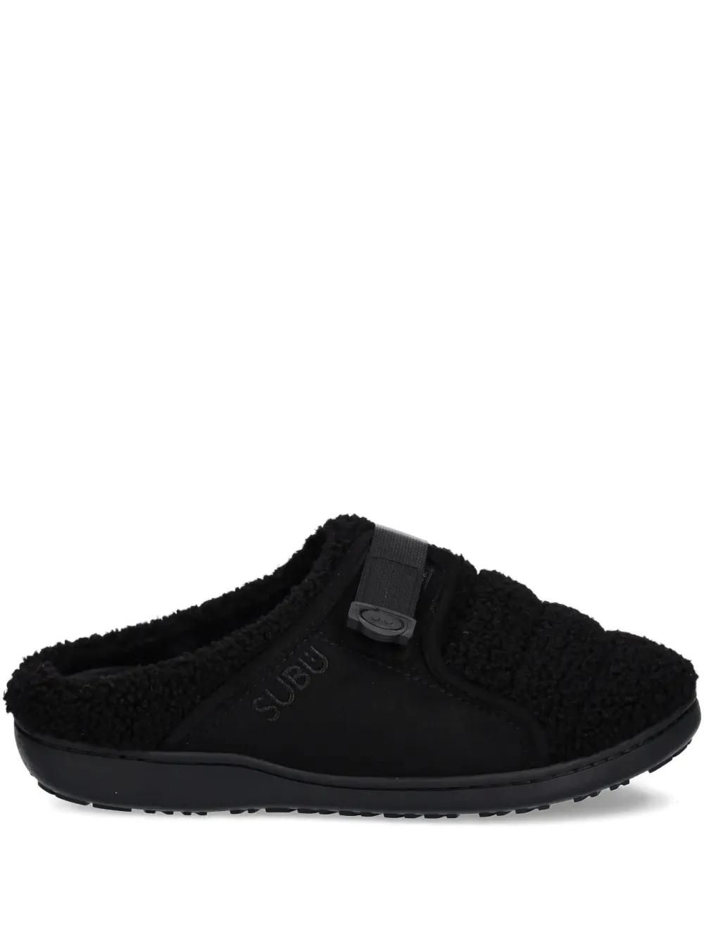 Hotel Kalinga Ugg Men's Scuff Romeo Slipper Black Leather