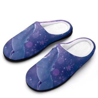 Generic Horse Butterfly Womens Slippers Winter Warm House Shoes Indoor Outdoor Hotel Slipper