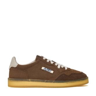 Autry Sigaro Feather Medalist Low Suede Sneakers