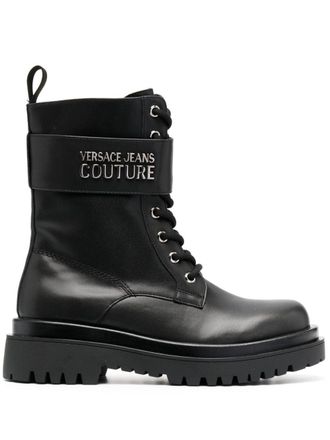 【関税込み】Versace Jeans Couture ロングブーツ Black Versace Jeans Couture Shoes / Footwear: Shop up to