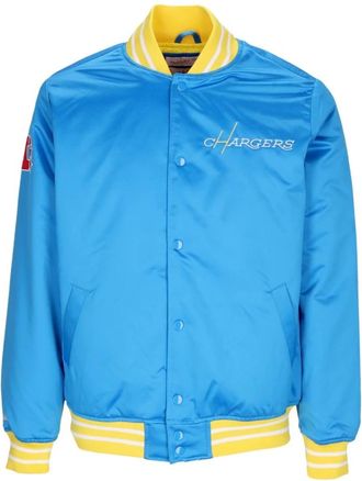Mitchell & Ness Los Angeles Chargers Bomberjack - Heren - Bomber jackets - Blauw - XL - Polyester - Jassen