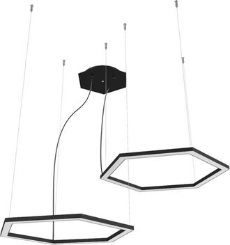 Lumicom Esagono L&aacute;mpara De Techo Escalonado