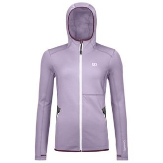 Ortovox Fleece Hoody Fleecejacke f&uuml;r Damen | lila