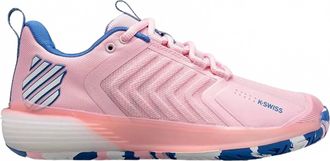 K-Swiss Womens Ultrashot 3 Tennis Shoe In Orchid Pink/white/star Sapphire