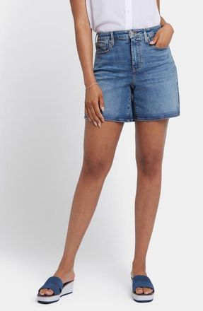 NYDJ Berkyn High Waist Denim Shorts in Majorca Bay at Nordstrom, Size 8
