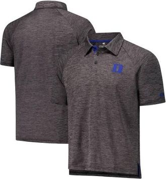 Colosseum Mens Colosseum Heather Charcoal Duke Blue Devils Down Swing Raglan Team Polo at Nordstrom, Size Xx-Large