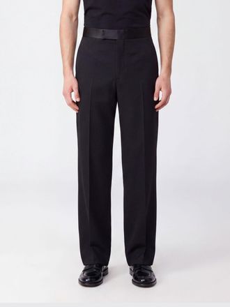 Giorgio Armani High-Waisted Tailored Wool Trousers