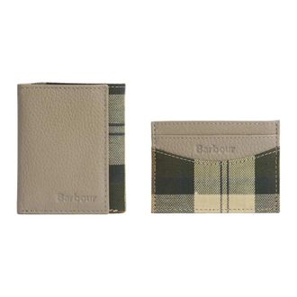 Barbour Wallets & Cardholders, male, Gray, Size: ONE SIZE Wallet