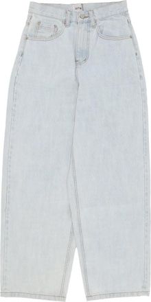 Arte Wijde Denim Jeans Bleekmiddel - Heren - Loose Fit Jeans - Grijs - W28 - Denim - Jeans