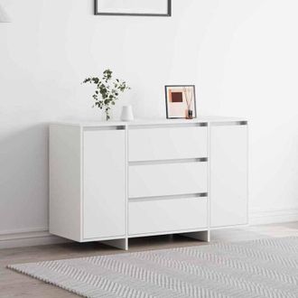 vidaXL Vidaxl - Credenza con cassetto Bianco 120 x 41 x 75 cm Legno multistrato