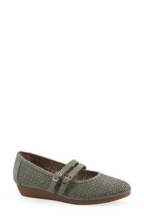 White Mountain Rivian Mary Jane in Sage/Nubuck at Nordstrom Rack, Size 8.5