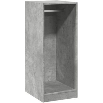 vidaXL Wardrobe Concrete Grey 48x41x102 cm Engineered Wood Vidaxl