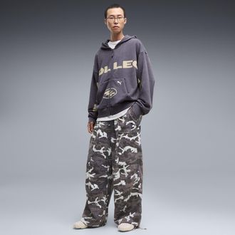 Puma Pantaloni oversize mimetici PUMATECH SPC unisex, Accessori, Grigio, XXL