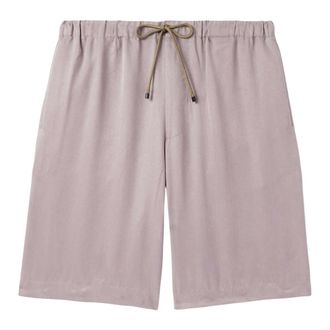 Dries Van Noten Casual Shorts, male, Purple, Size: L Piperi 2025 Shorts