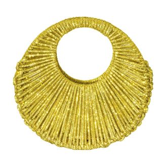 Hibourama Bags Handbags, female, Yellow, Size: ONE SIZE Jaya Jewel Bag