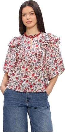 Antik Batik Annie TEE - Dames - Blouses - Veelkleurig - S - Overhemden