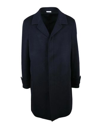 Breras Milano Blue Cashmere Coat