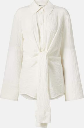Róhe Róhe Camicia in raso di misto seta