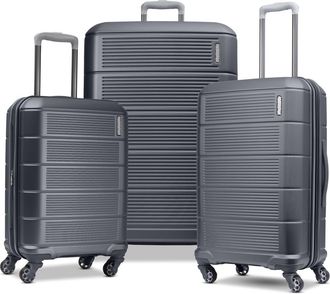 American Tourister Stratum 2.0 Hardside 3-Piece Spinner Set in Charcoal at Nordstrom