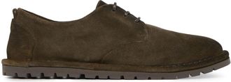 Marsèll Sancrispa suede Oxford shoes - Brown