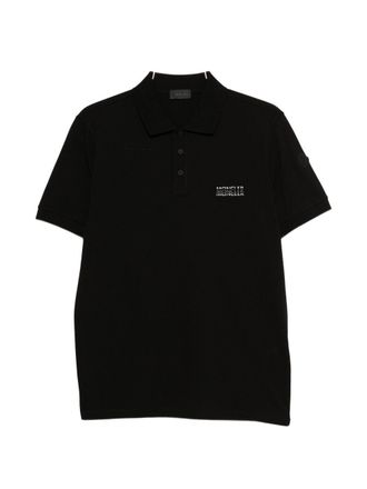 Moncler Poloshirt aus Baumwolle mit Moncler-Logo