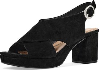 S&ouml;fft Lyric Womens Sandals Black : 9.5 M (B), Suede