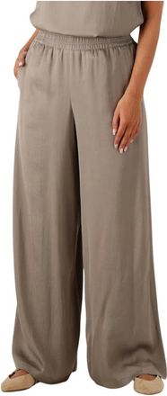 Drykorn Dames, Broeken, Beige, Maat: W32 Katoen