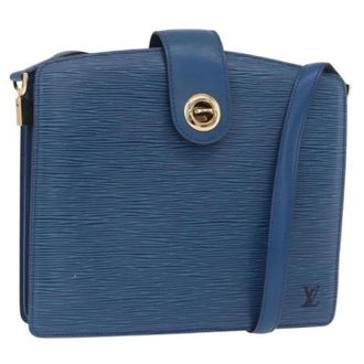 Louis Vuitton Pre-owned Epi Leather Shoulder Bag - Dames - Pre-owned - Blauw - Maat: ONE Size Leer