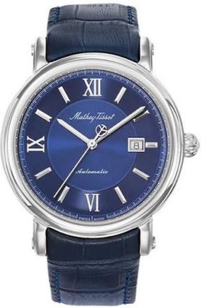 Mathey-Tissot Mens Renaissance Blue Dial Watch