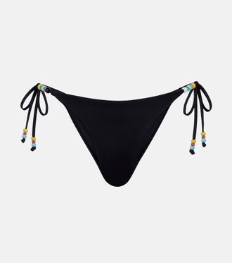 Staud Sisley beaded bikini bottoms