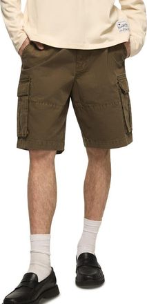 Lucky Brand Classic Cargo Shorts in Burnt Olive at Nordstrom, Size 33