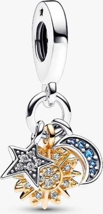 Pandora Celestial Triple Dangle Charm