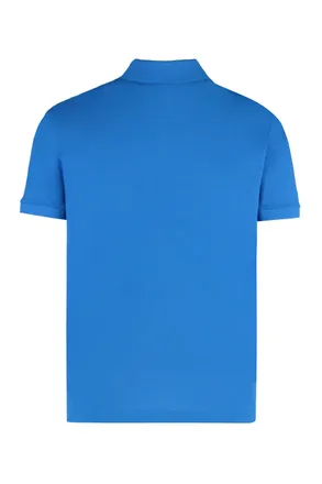 Paul & Shark Mens Blue Cotton Piqu&eacute; Polo Shirt T-shirts And Polos