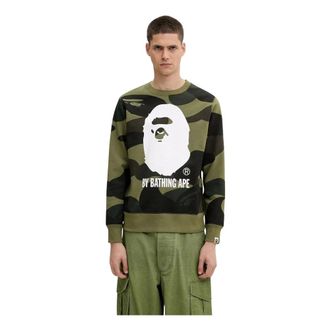 A Bathing Ape A Bathing Ape, Hombre, Sudaderas, Verde, Talla: M