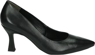 Paul Green Schoenen, Dames, Zwart, 39 EU, Leer, Zwarte leren pumps