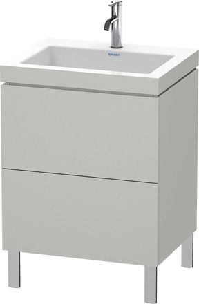 Duravit Duravit - Mueble De Ba&ntilde;o L-cube Wt Vero Air 698x600x480mm 1 Orificio Para Grifer&iacute;a En Hormig&oacute;n