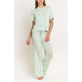 Honeydew Intimates All American Pajamas in Mint Mojito Bliss at Nordstrom, Size X-Small