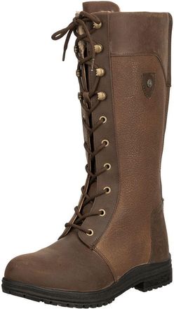 Suedwind Footwear Galway Winter Boots, Leather Boots, Robust Upper Leather, Lined, Water-Repellent, Outdoor Boots, Walking, Stable, Riding, Waxy Brown, 5 UK