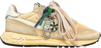 Autry Reelwind Super Vintage - Heren - Sneakers - Beige - 36 EU - Katoen - Schoenen