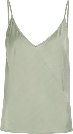 Rick Owens V-neck Jersey Slip top - Light Green - 38 (UK6 / XS)