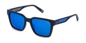 Fila SFIA14 C03Z Mens Sunglasses Blue Size 54