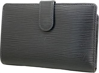 Louis Vuitton Noir Wallet (Bi-Fold) (Pre-Owned)